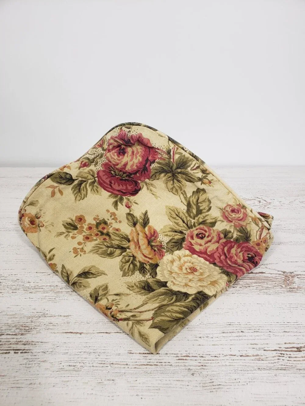 N/A floral zippered